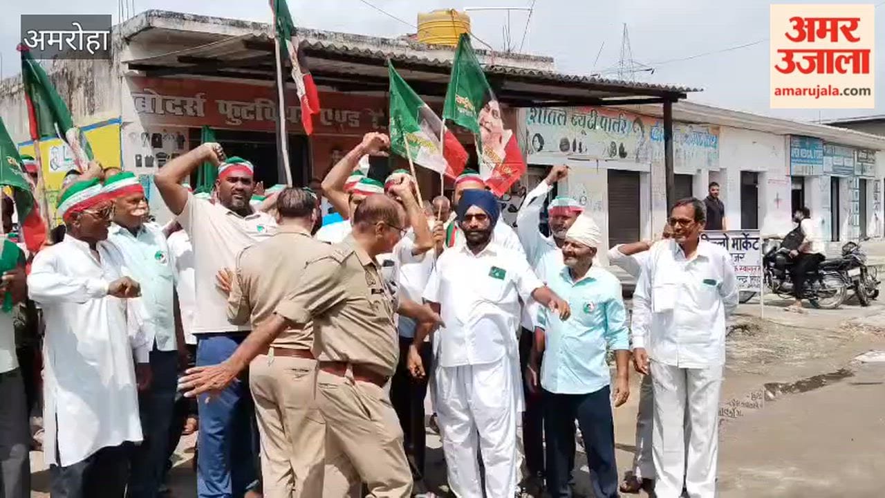 Farmers from the Rashtriya Kisan Mahasangh (Rakisam) heading to Delhi were involved in a prolonged standoff with the police