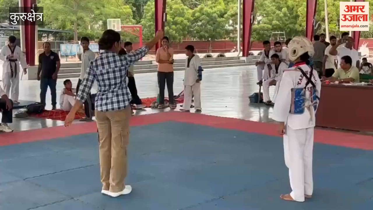Athletes displayed their prowess in taekwondo and volleyball matches on the third day of the block-level games in Kurukshetra.