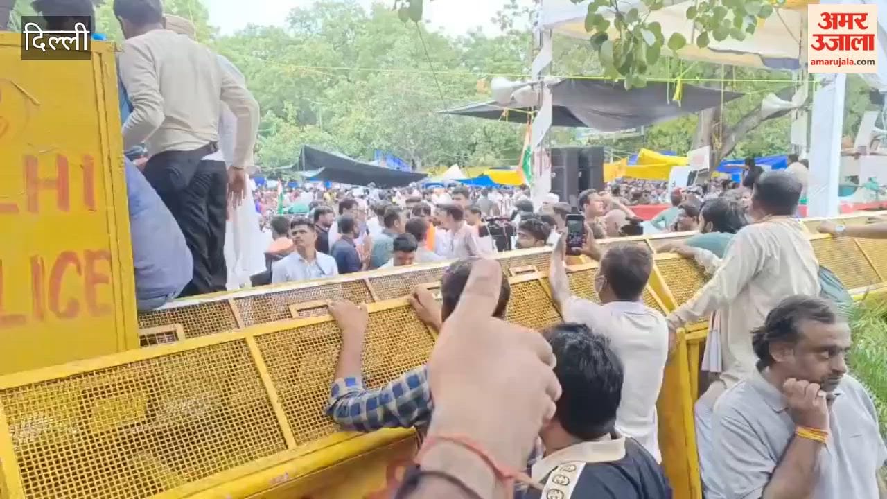 Cockroach Janta Party's protest at Jantar Mantar continued on Wednesday