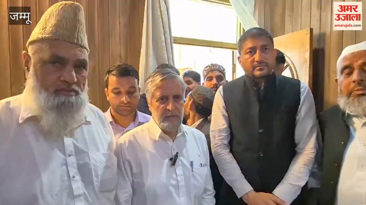 MP Mian Altaf Ahmed Larvi visited flood-affected Rajouri and assured the affected families of all possible government assistance.