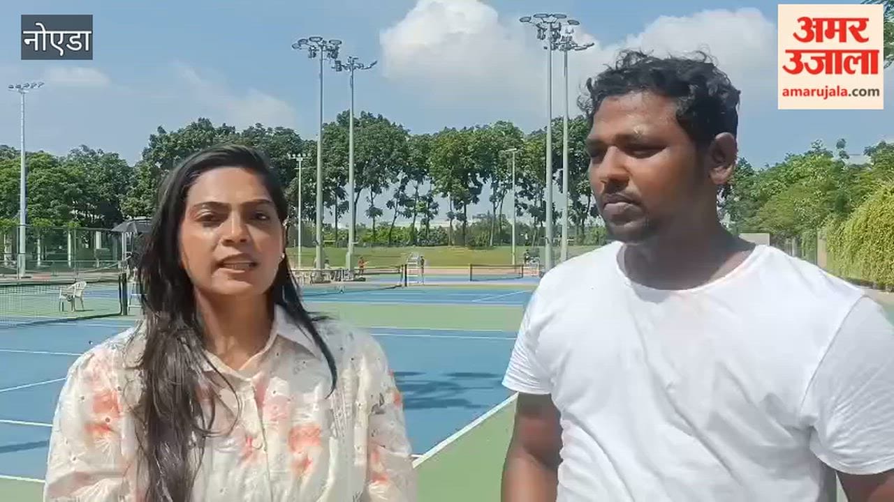 An app is being used for the tennis tournament in Gautam Buddha Nagar