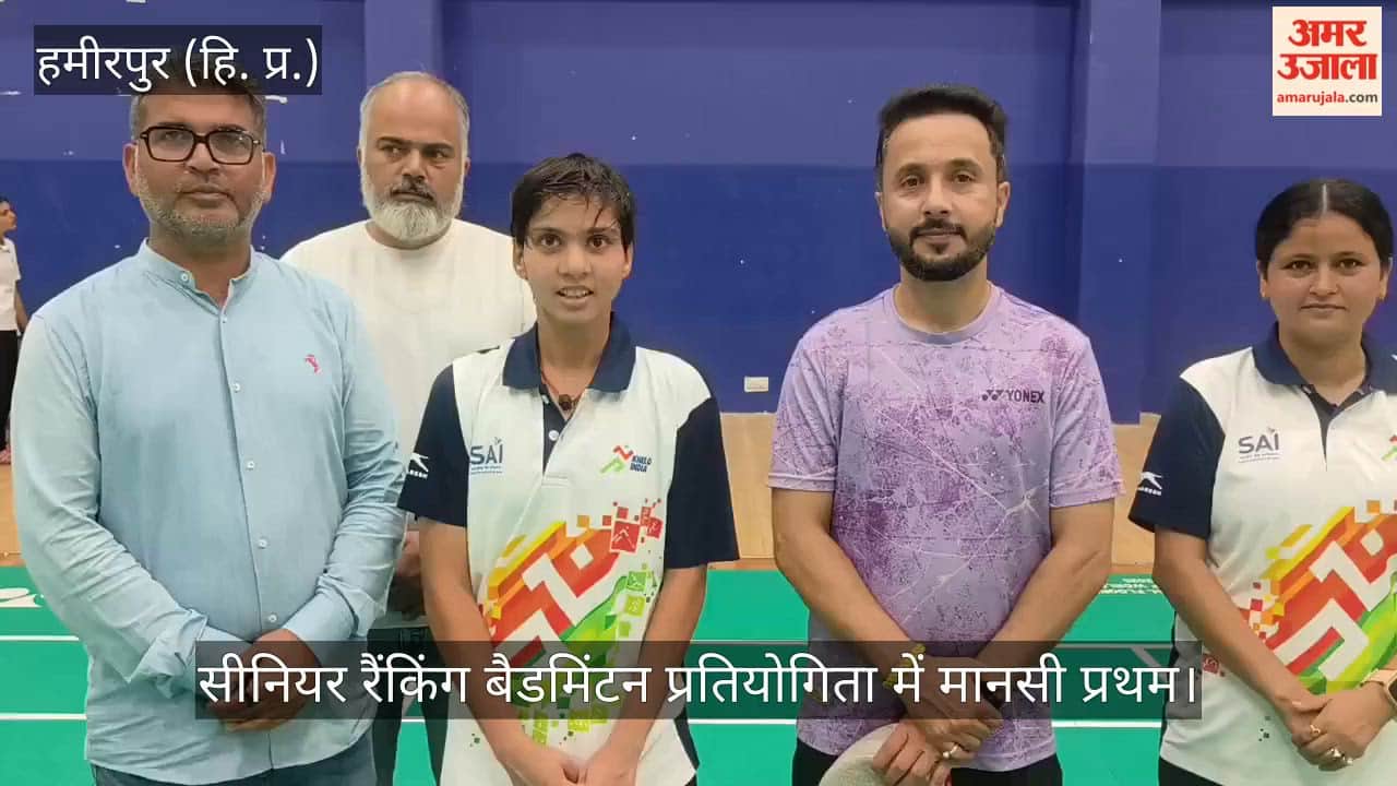 Mansi wins first place in Senior Ranking Badminton Tournament.