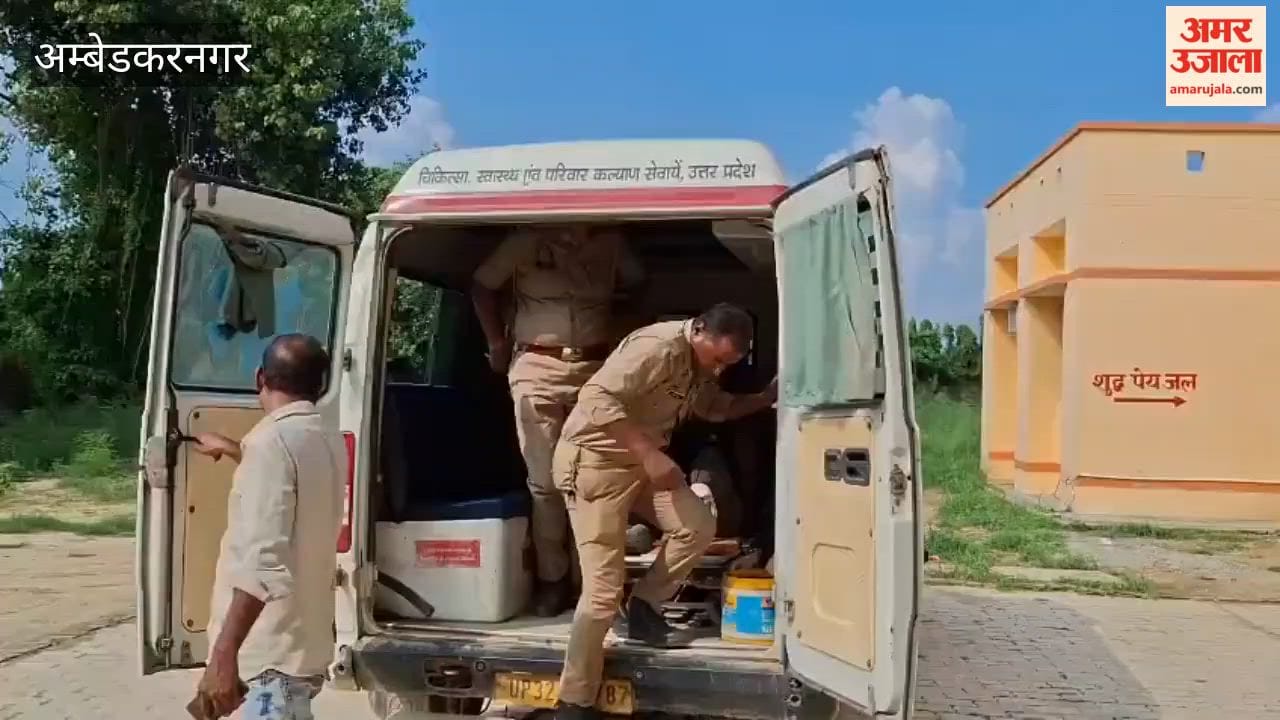अंबेडकरनगर में युवक को दौड़ाकर गोली मारने वाले आरोपी का हाफ एनकाउंटर, पैर में गोली लगने से घायल