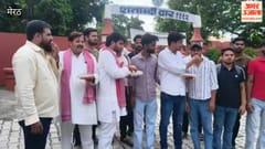 SP leader and students distributed laddus on Dharmendra Pradhan's resignation, said...Government bowed before students