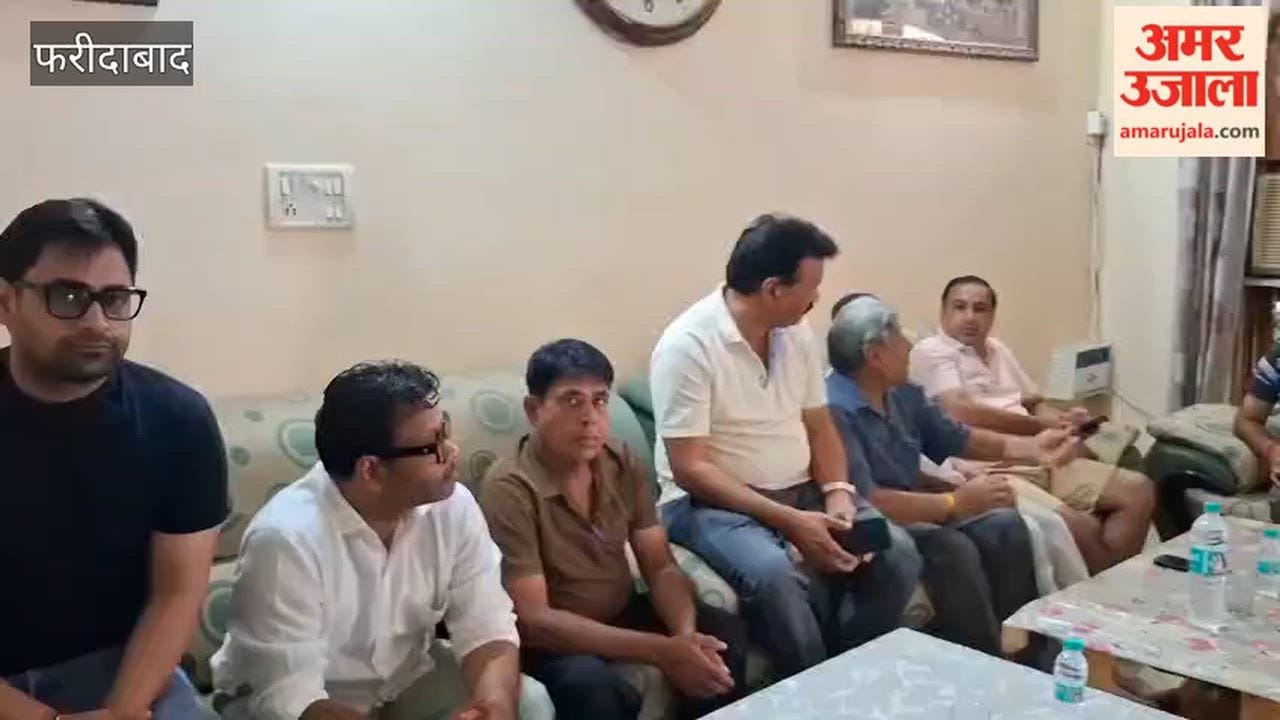 People shared their grievances during an interaction program in NIT-5 Faridabad