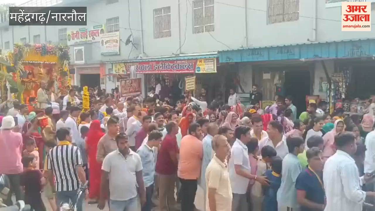 For the first time, Lord Jagannath Yatra started in Mahendragarh by International Society for Krishna Consciousness, ISKCON.