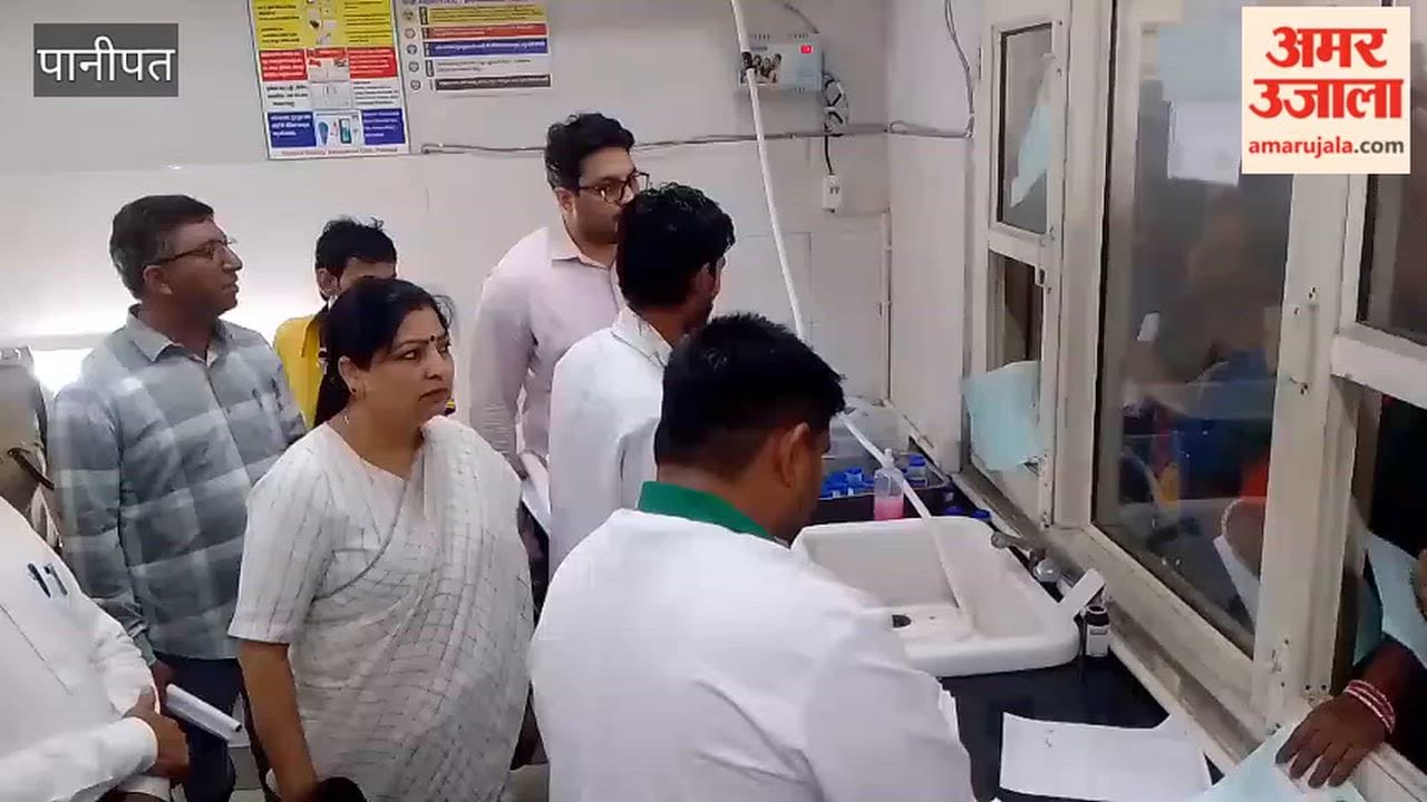 Women's Commission Chairperson conducts surprise inspection at Panipat Civil Hospital; expresses displeasure over absent doctor.