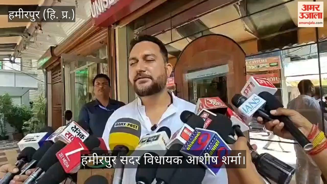 Ashish Sharma said first they closed the schools, and now they are getting garlands