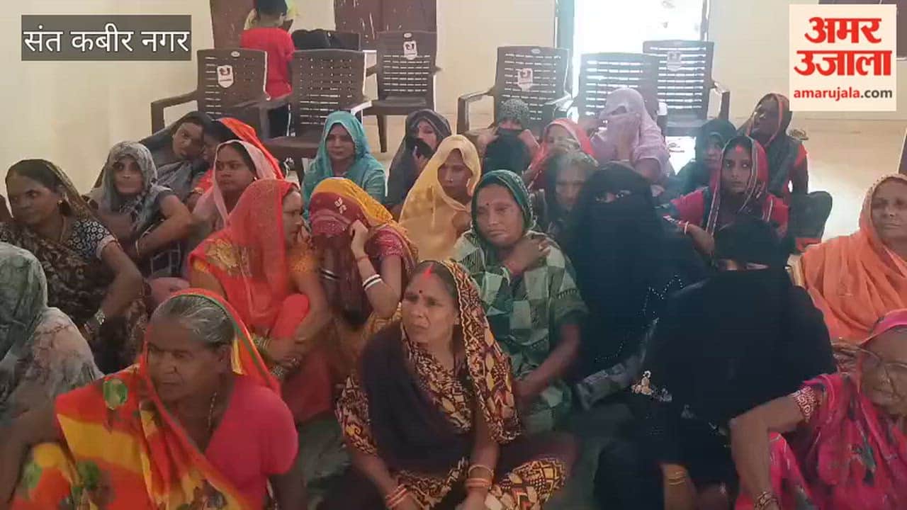 Villagers' grievances were heard at the *chaupal*.