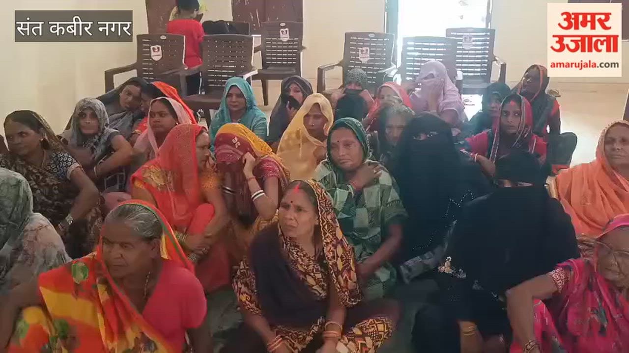 Villagers' grievances were heard at the *chaupal*.