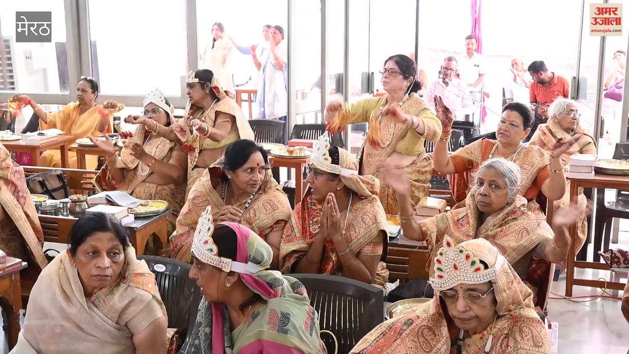 Meerut: Sundarkand recitation at Maa Bhadrakali Siddhapeeth, Minister of State Dinesh Khatik performed puja-archana