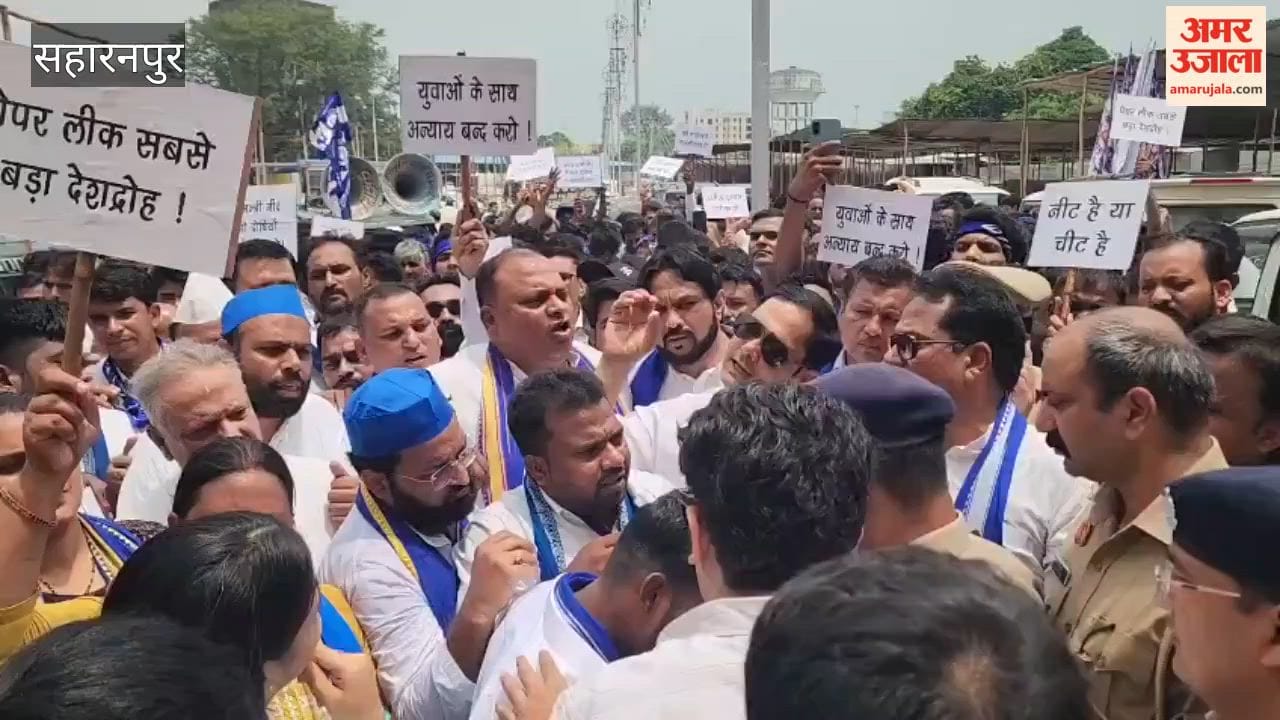 Saharanpur: Bhim Army and ASP Protest in Support of Students’ Agitation