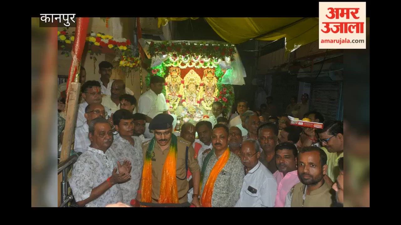 Kanpur: Lord Jagannath’s Farewell Chariot Procession Held