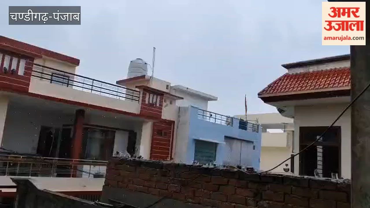 Light rain in Ferozepur brings relief to people from sultry heat.