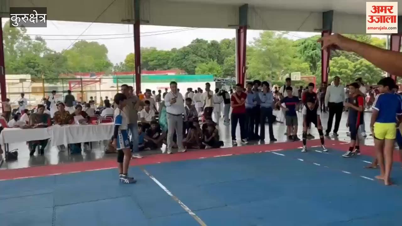 Today marks the second day of district-level sports competitions in Kurukshetra; winning athletes will secure a spot in next round