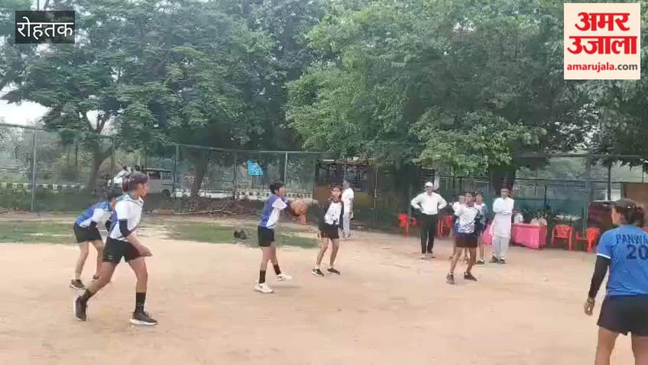 Athlete displays talent at district-level competition in Rohtak