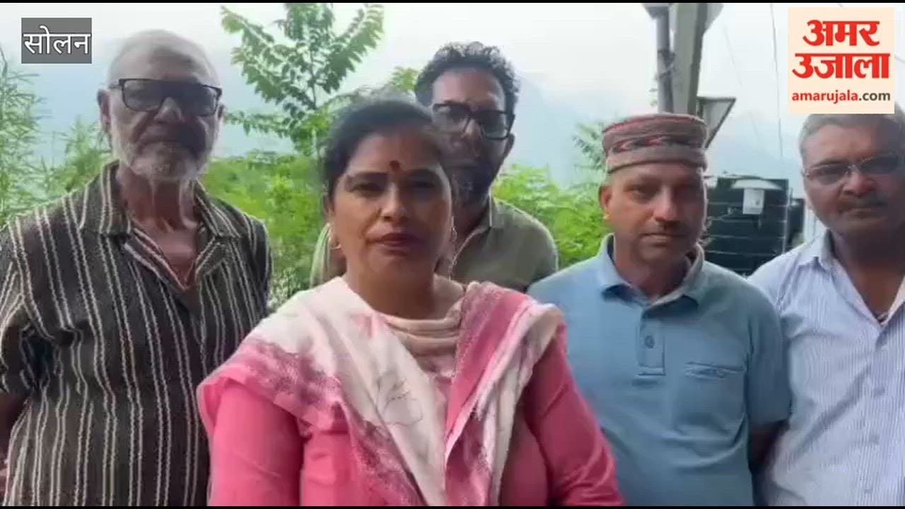 solan mayor sushma sharma surprise inspection salogra cleanliness drive