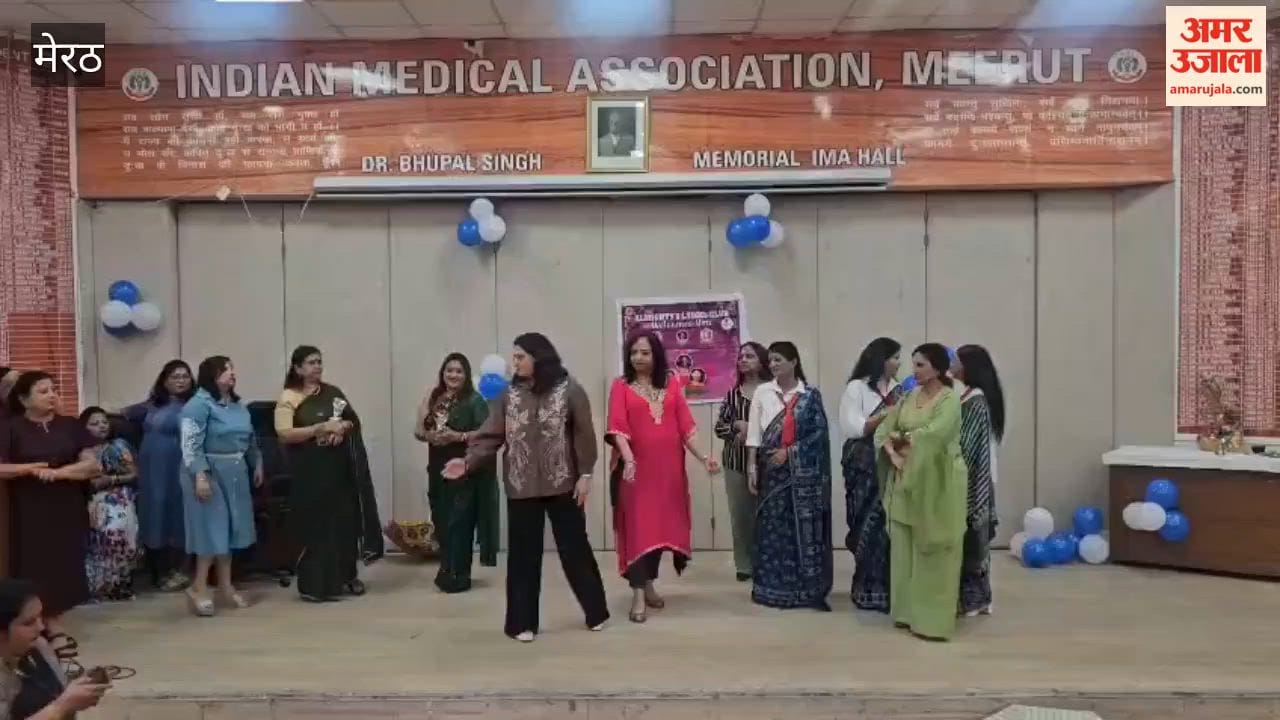 Members of the Almighty Ladies Club immersed in the spirit of monsoon fun.