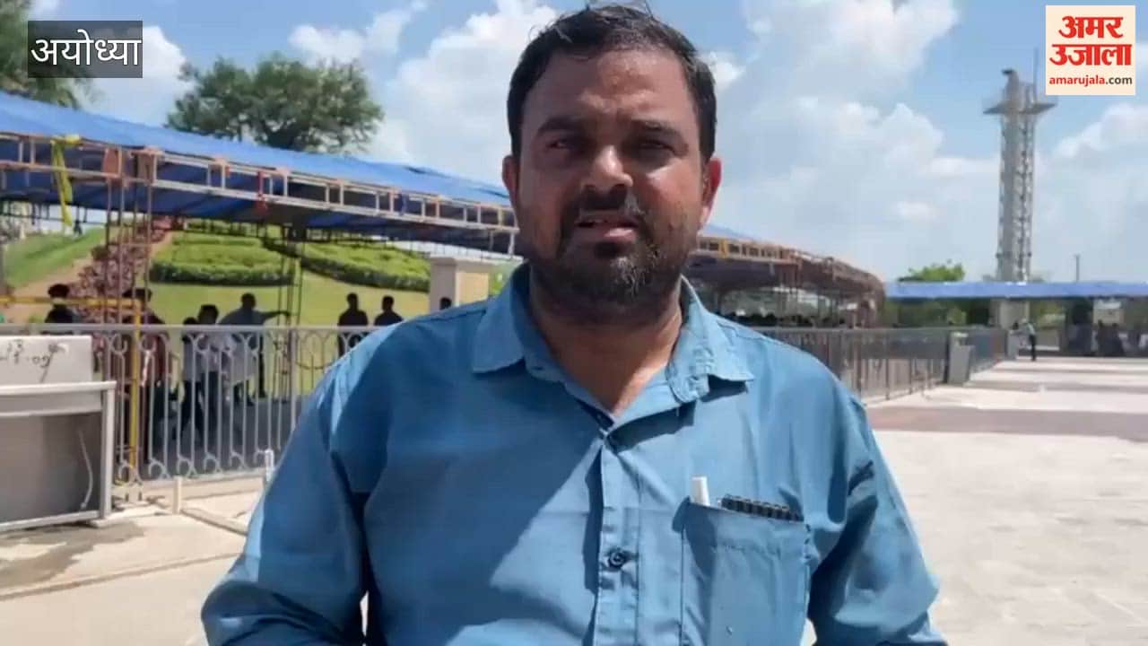 राम मंदिर में सावन मेले में बरसात, उमस और धूप से बचाव के विशेष इंतजाम