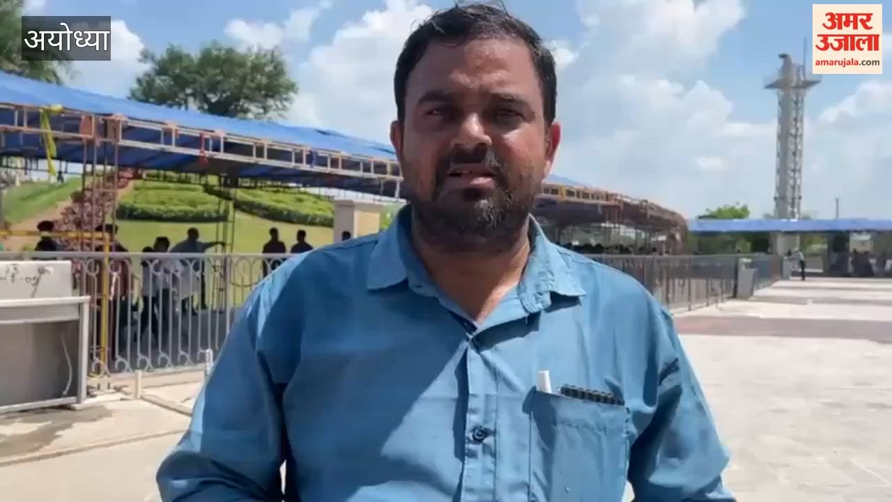 राम मंदिर में सावन मेले में बरसात, उमस और धूप से बचाव के विशेष इंतजाम