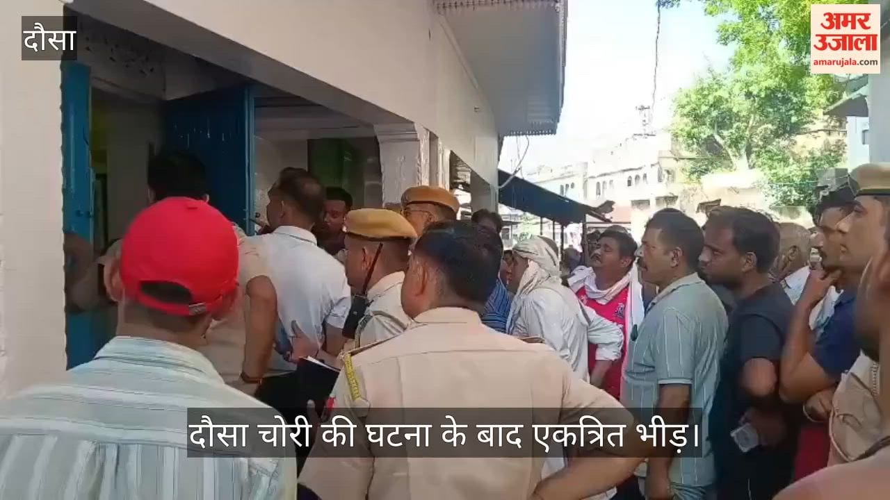 Thieves flee after making off with jewelry worth lakhs from shops Incident occurs just 1 km from the police