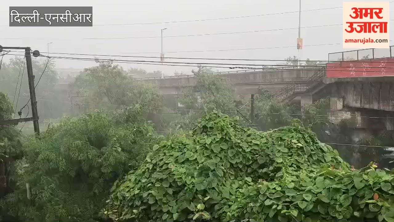 Weather changes in Delhi NCR Rain in several areas