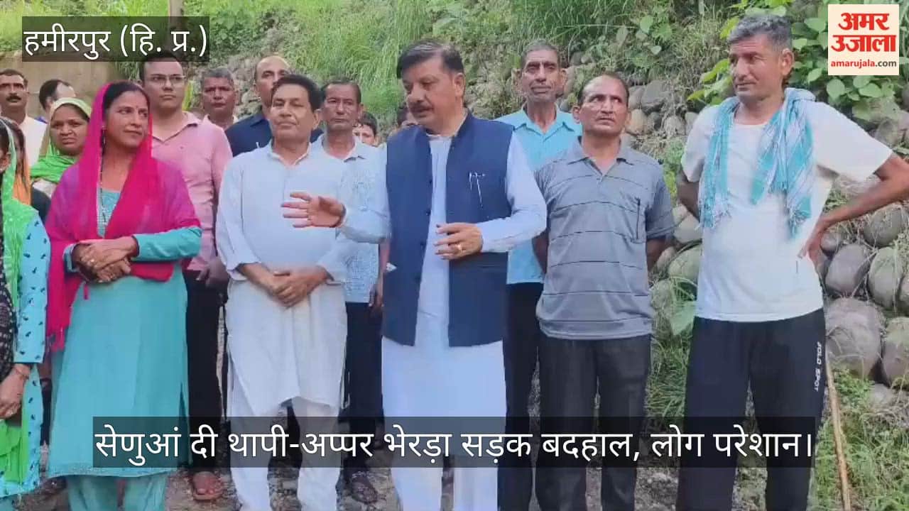 Senua Di Thapi-Upper Bherda road in poor condition; residents facing hardship.