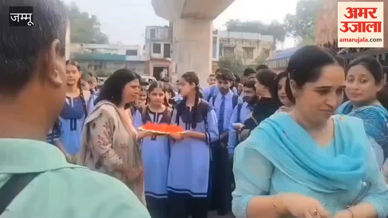 Schools reopened; teachers welcomed the students.