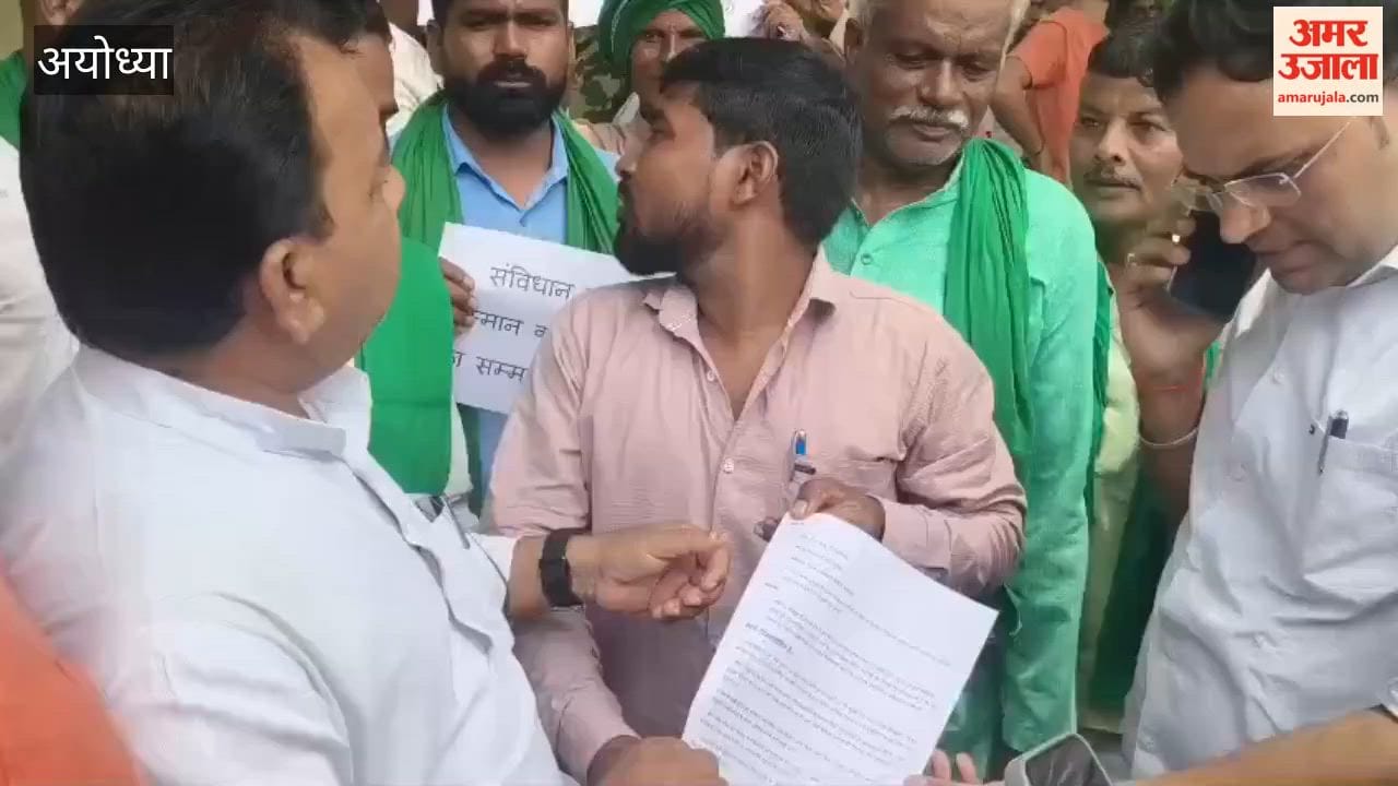अयोध्या में जंतर-मंतर आंदोलन के समर्थन में भाकियू युवा मोर्चा का प्रदर्शन, राष्ट्रपति के नाम सौंपा ज्ञापन