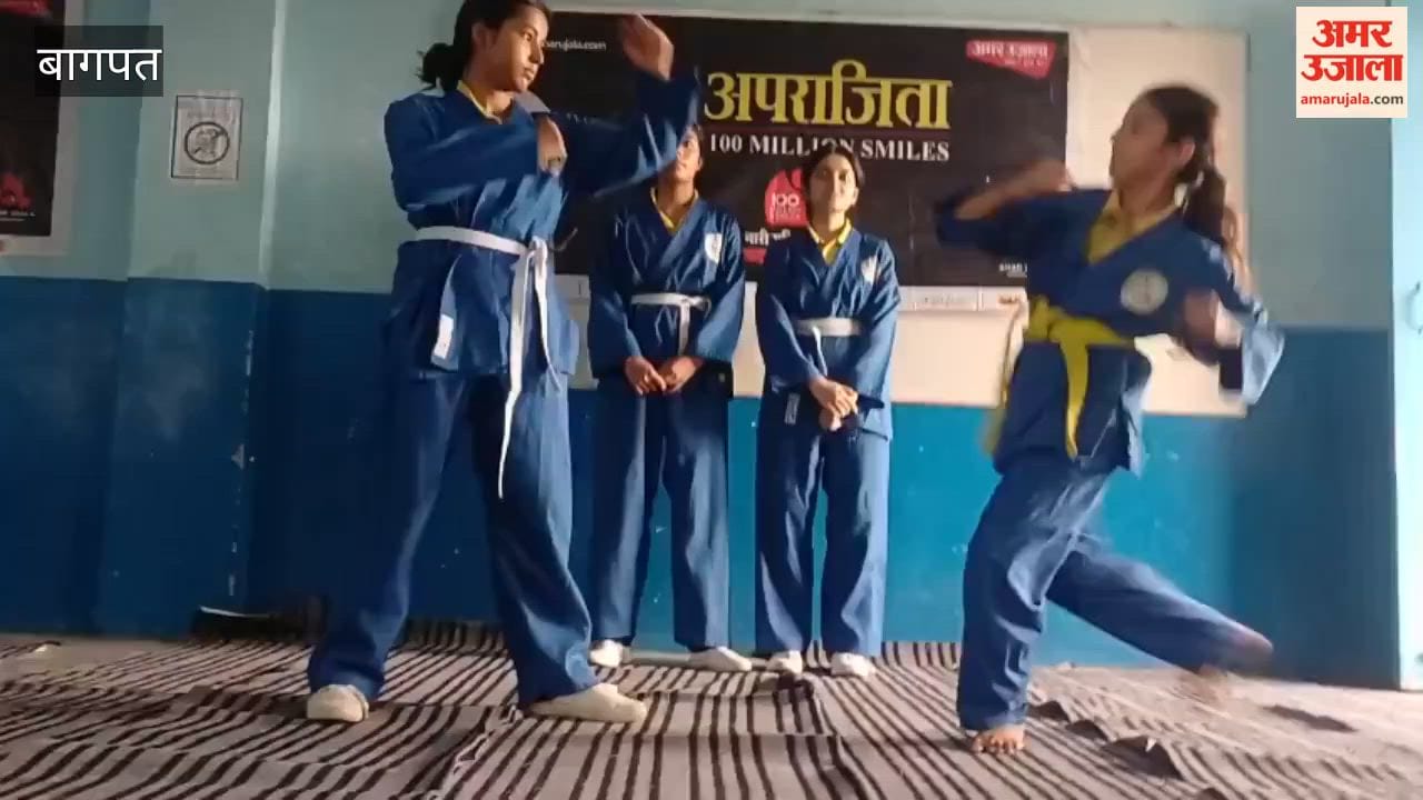 Bagpat: Girls Trained in Self-Defence Under Aparajita Programme