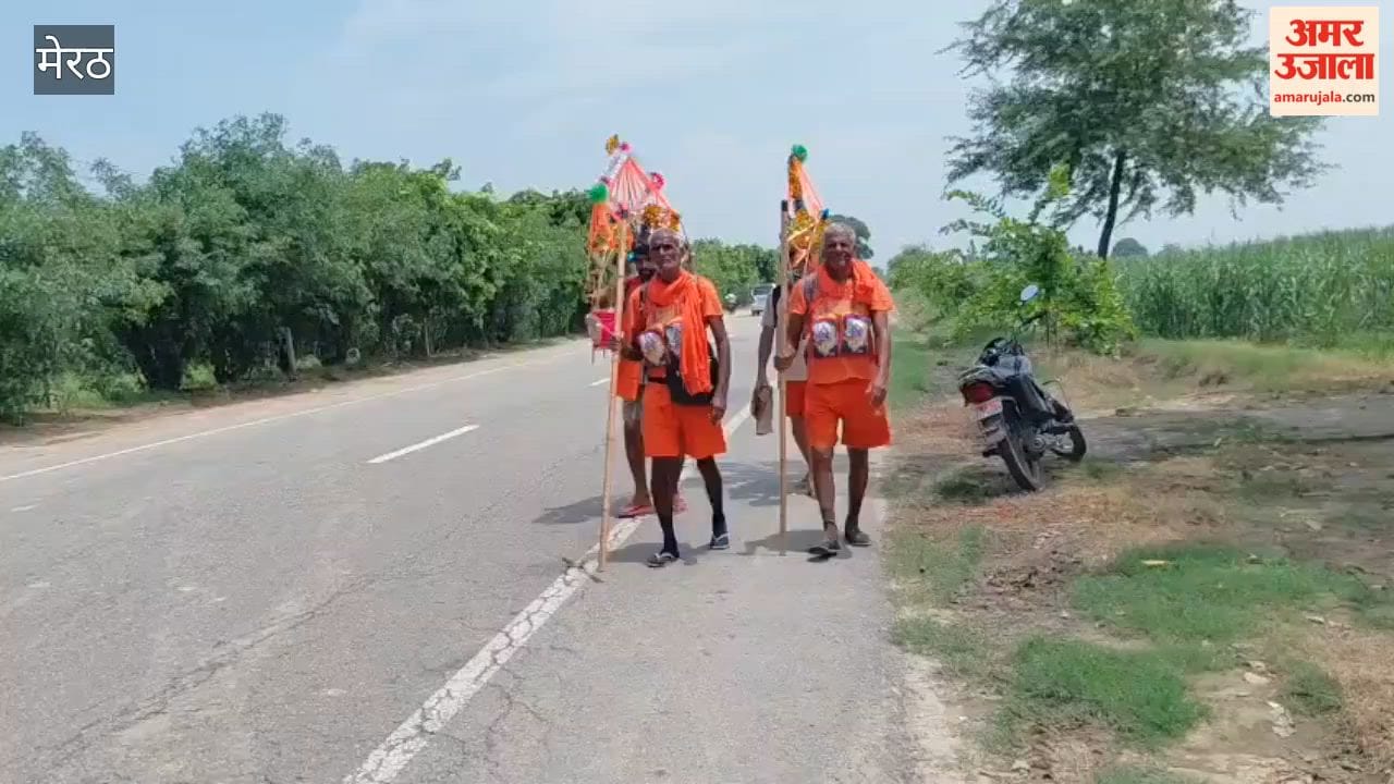 Kanwariya Rush Increases on Baraut-Budhana Route as Devotees Return from Haridwar
