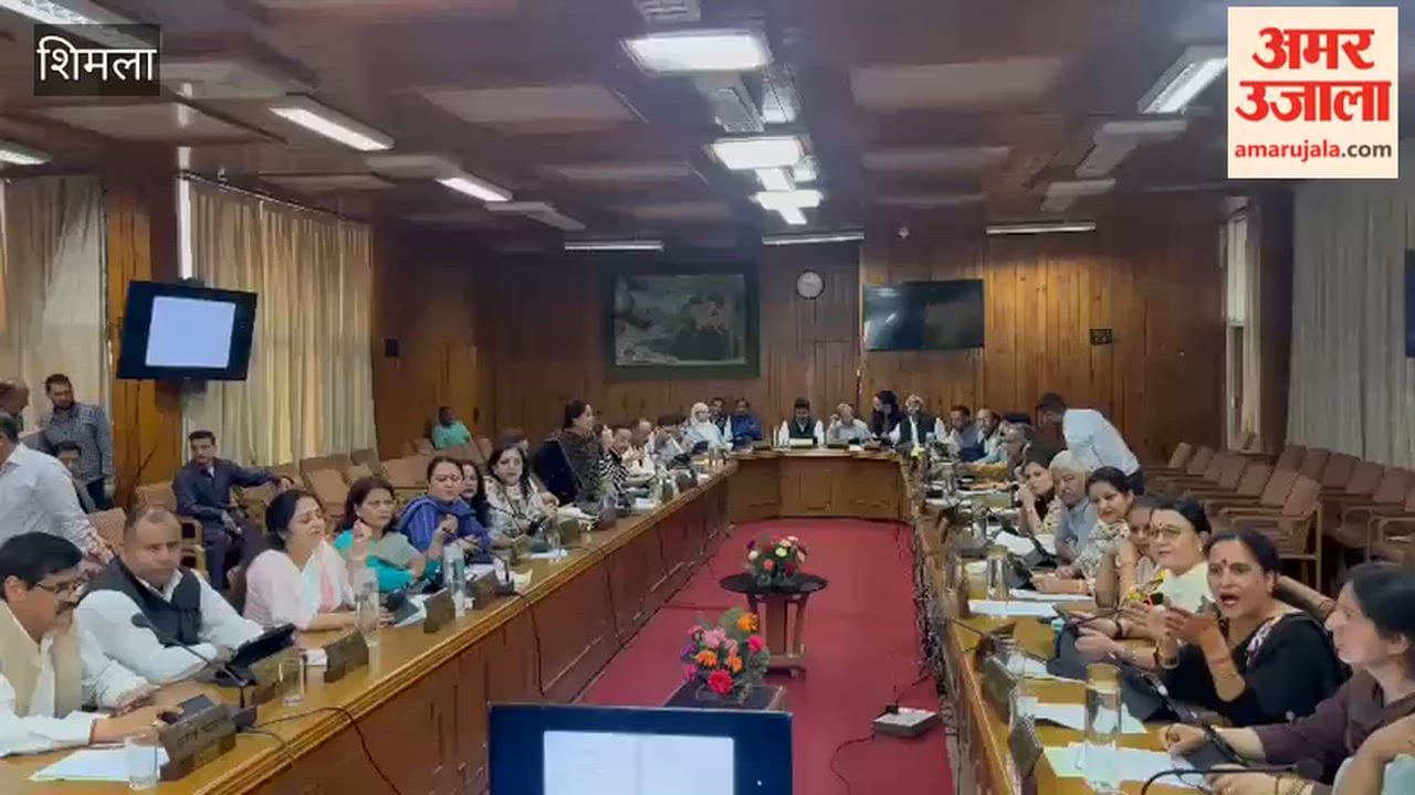 shimla municipal corporation meeting ward office controversy bjp councillor saroj