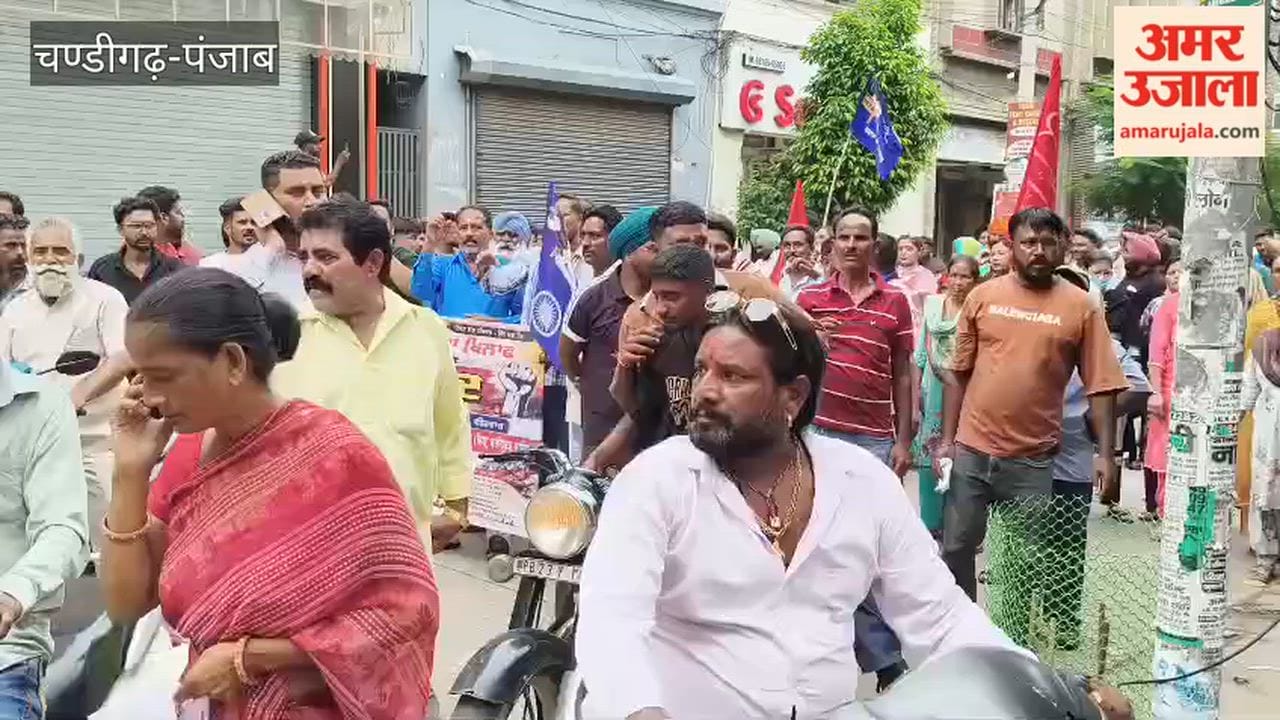 Mandi Gobindgarh shut down in support of sanitation workers.
