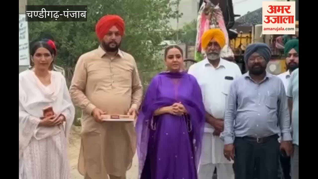 MLA inaugurates road construction work in Moga.