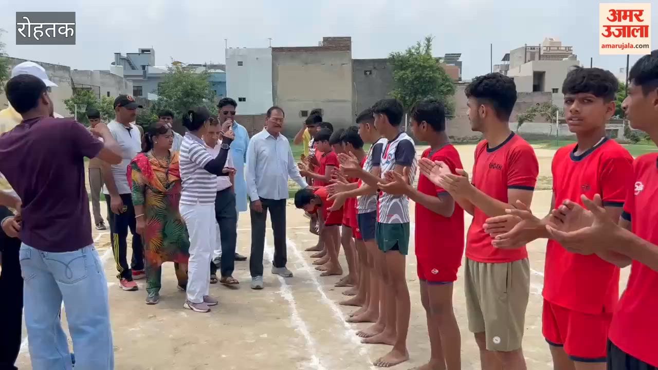 Rohtak division came first in the under-14 boys kho-kho category.