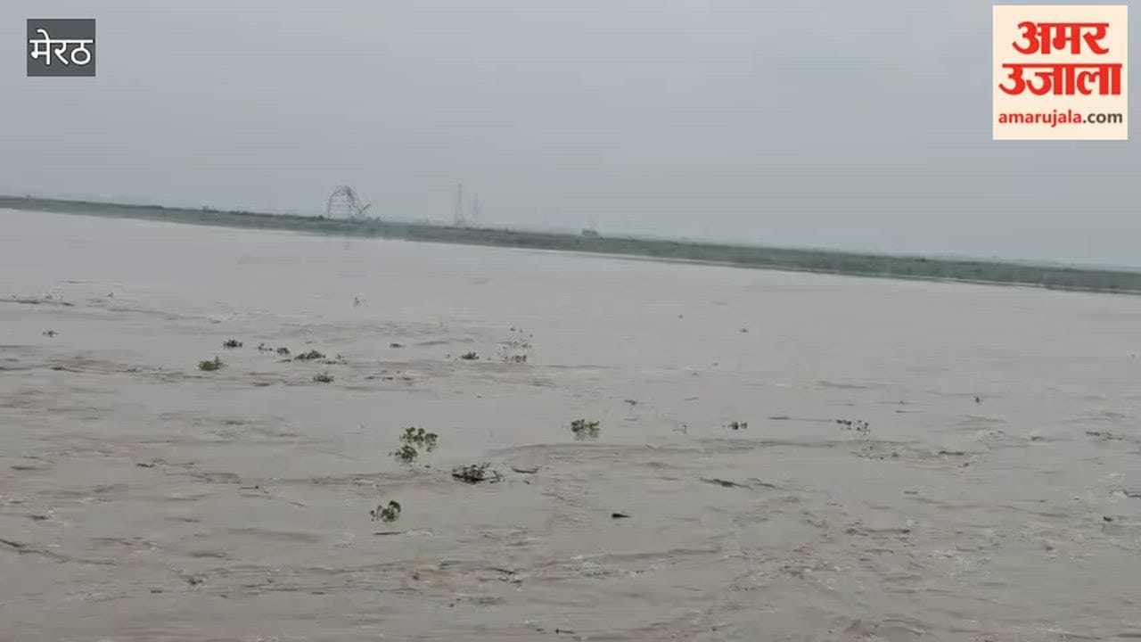 Two towers of 220 KV line washed away in the strong current of Ganga, Meerut-Nahtaur transmission line disrupted