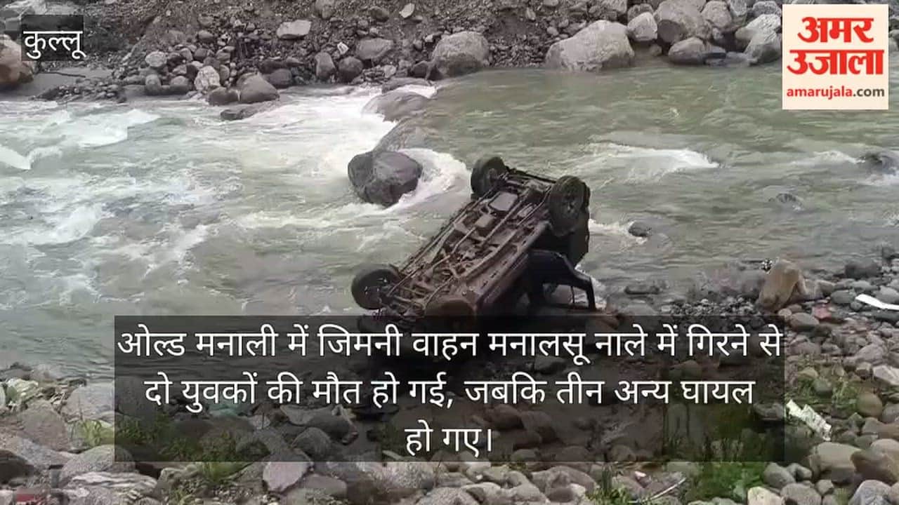 Jimny vehicle fallen into Manalsu Nallah in Manali accident