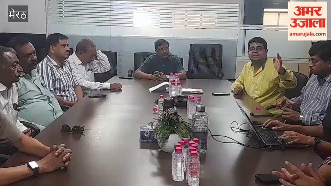 Meerut:  Amar Ujala Hosts Dialogue on Waterlogging, Power Cuts and Civic Issues in Meerut
