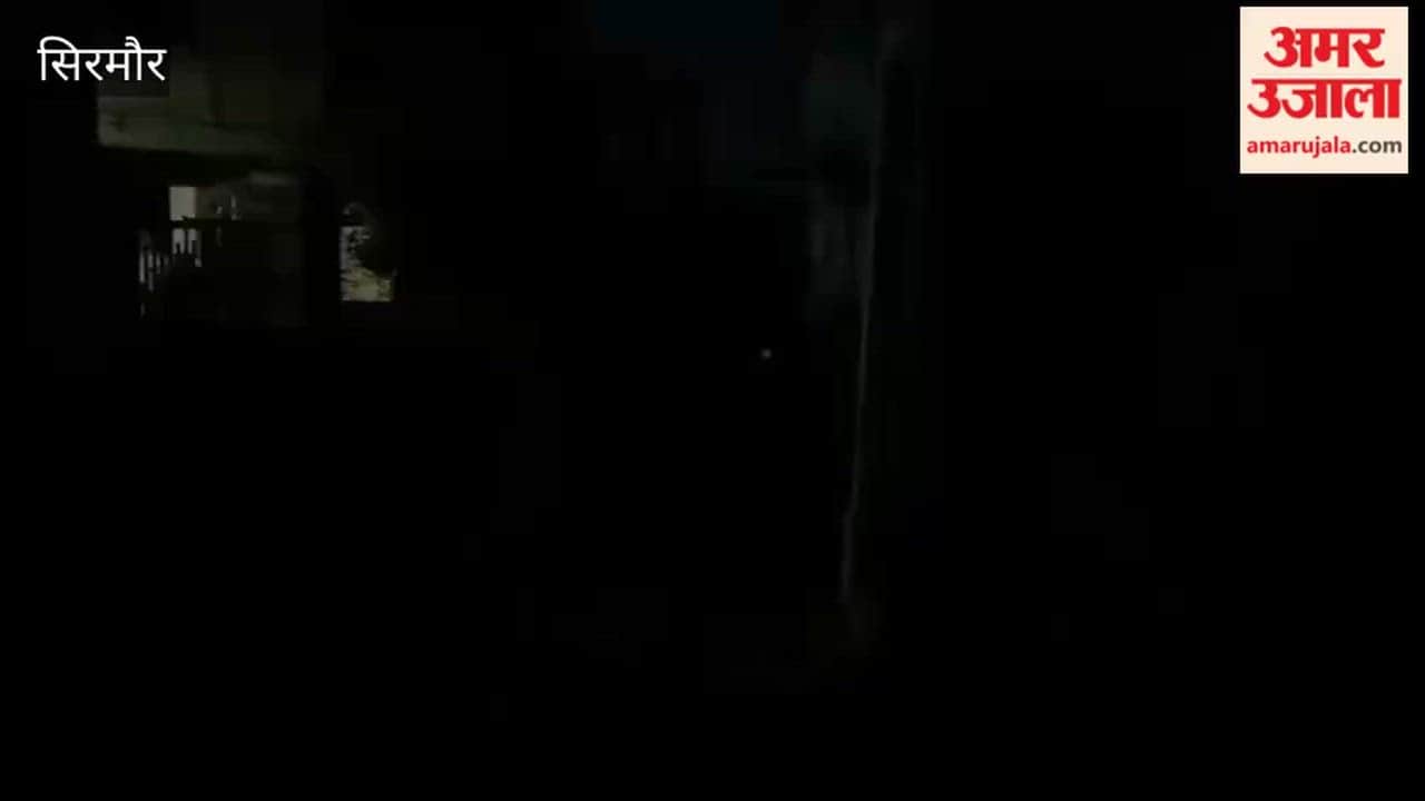nahan faulty street lights darkness ward 8 and 10 sirmaur news