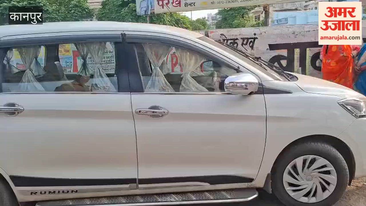 Kanpur: Body of a young man found in a car marked Government of India