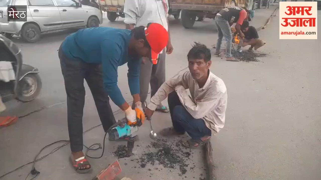 Barricading Begins at Madhavpuram Crossing in Meerut, Traffic Congestion Likely