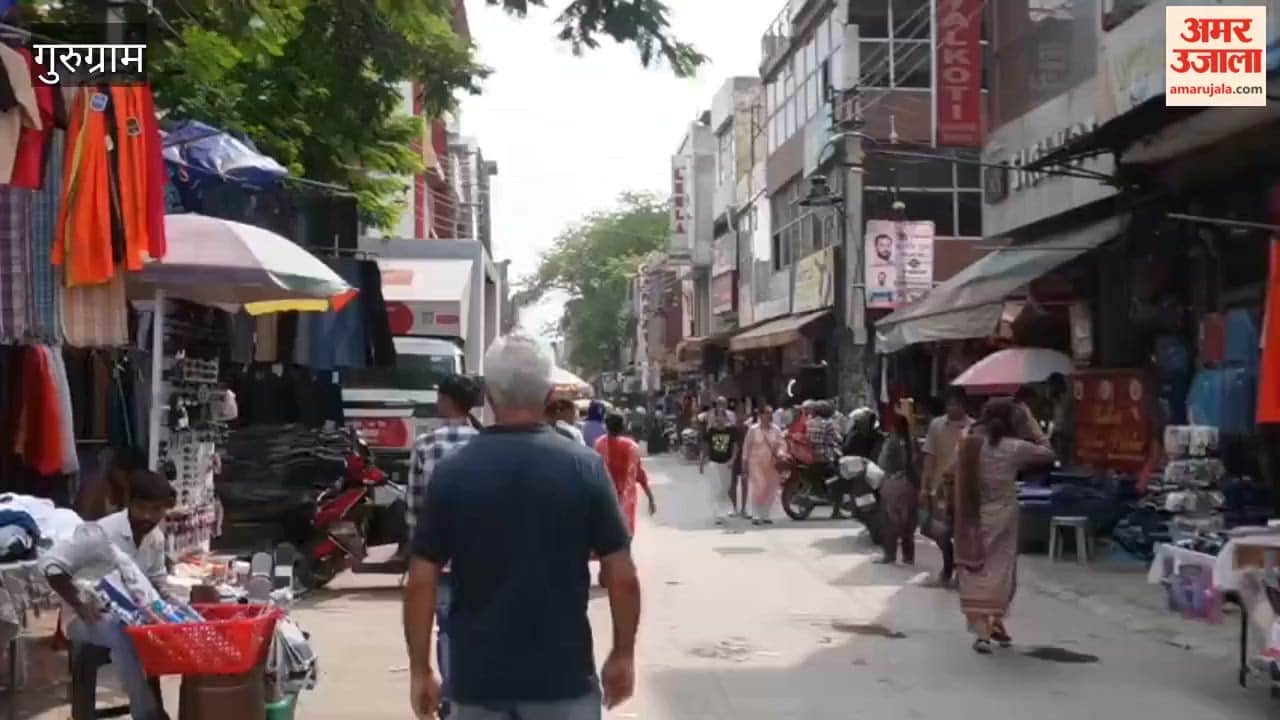 Security at Sadar Bazaar in Gurugram to be enhanced 235 cameras to be installed at cost of 822 lakh