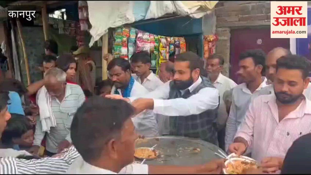 Kanpur: Food Distributed to the Needy in Nai Basti