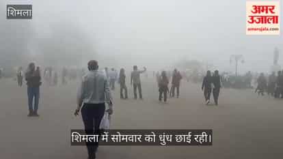 Shimla Weather Update: Queen of Hills Covered in Fog, Tourists Enjoy Scenic Views