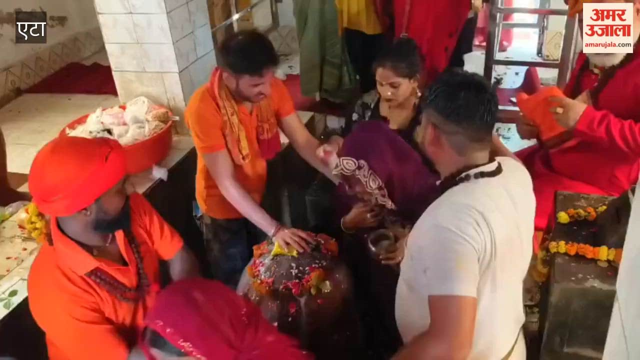 Crowds of devotees thronged Shiva temples on Mondays of Sawan