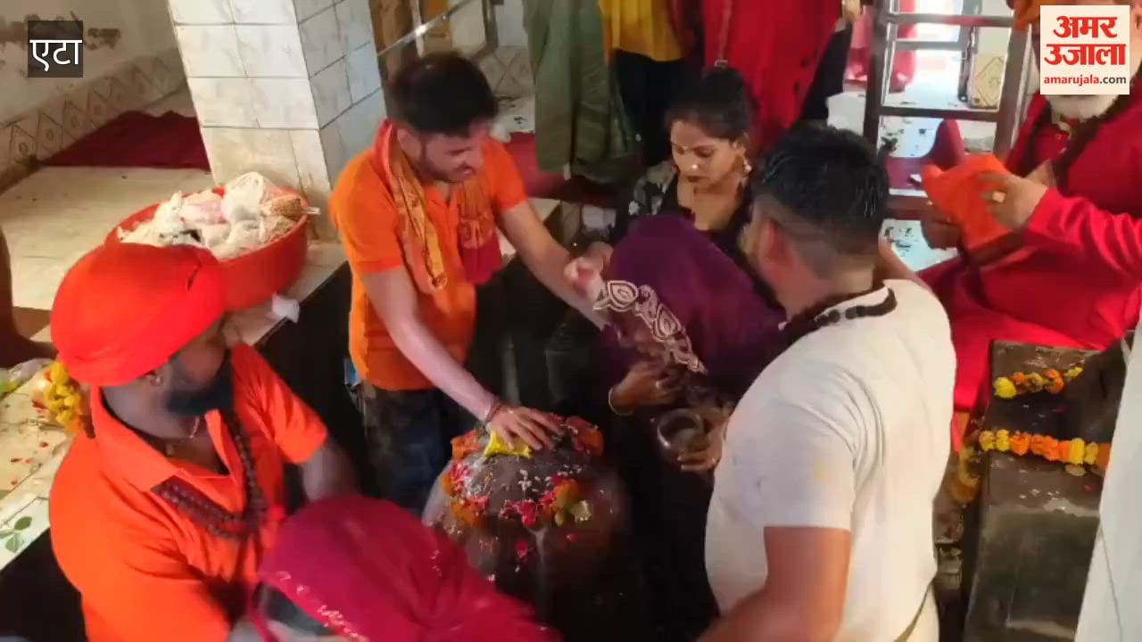 Crowds of devotees thronged Shiva temples on Mondays of Sawan