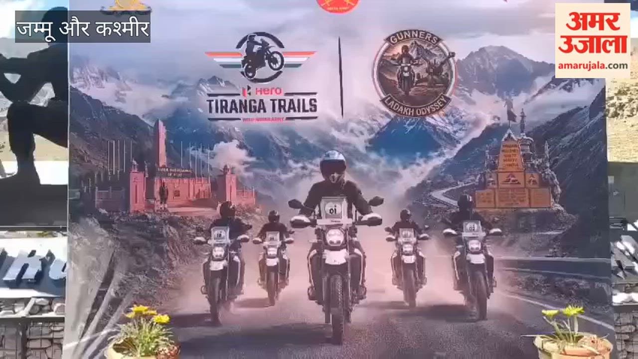 Regiment of Artillery Flags Off Epic Motorcycle Expedition from Drass to Commemorate 27th Anniversary of Operation Vijay