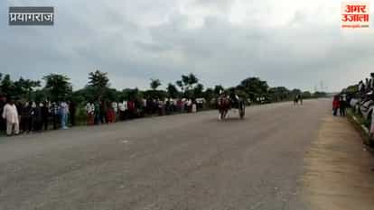 Jockeys displayed their prowess in the single-horse race competition.