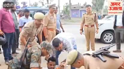 DM and SP show sensitivity accident victim rushed to hospital in escort vehicle