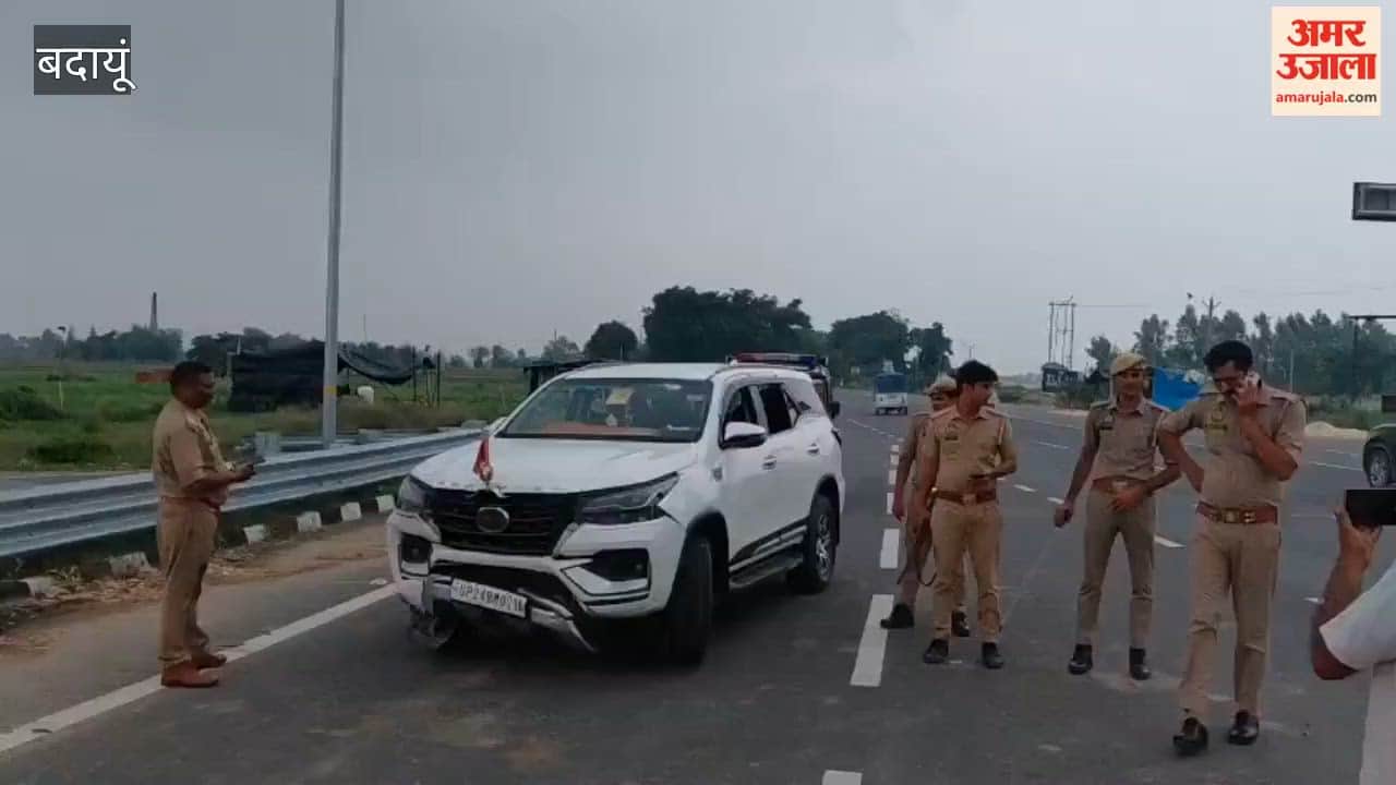 Two cars collide in Badaun four people, including an MLA, injured
